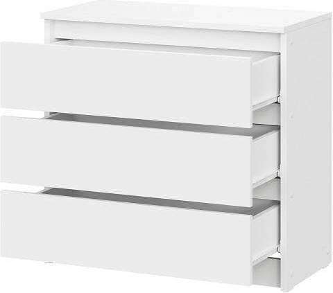 Комод КМ10, Белый текстурный Комод КМ10, Белый текстурный