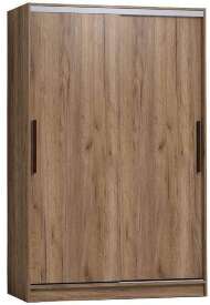 Шкаф-купе Strike 1350 без зеркал Глазов (Дуб табачный Сraft)