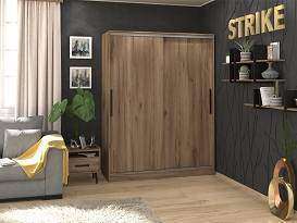 Шкаф-купе Strike 1350 без зеркал Глазов (Дуб табачный Сraft) Шкаф-купе Strike 1350 без зеркал Глазов (Дуб табачный Сraft)