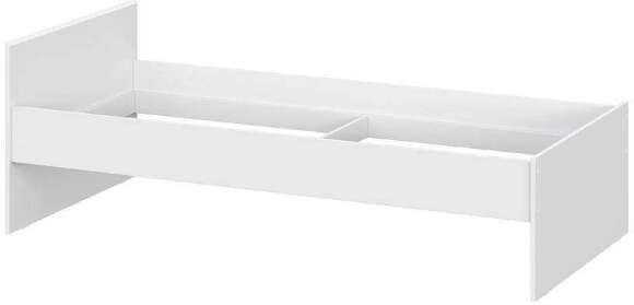 Кровать 90х200 Токио с основанием (Арника) Белый текстурный