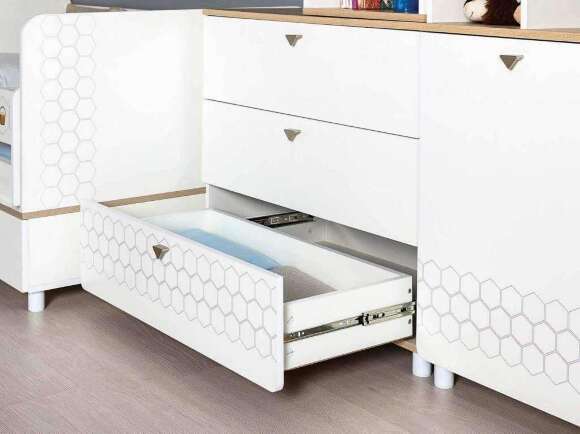 Детская Эйп 2 Белый/Дуб белый