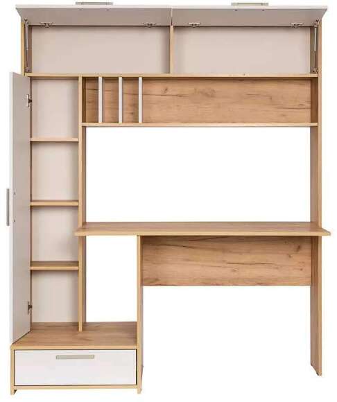 Лайт Стол письменный 03.243 Дуб Золотой/Белый