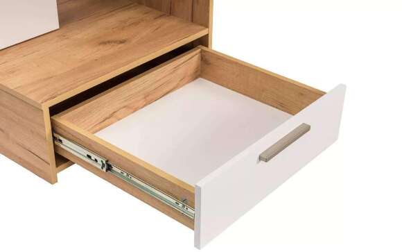 Лайт Стол письменный 03.243 Дуб Золотой/Белый