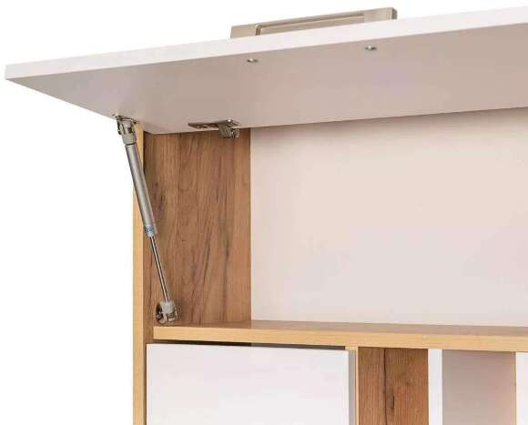 Лайт Стол письменный 03.243 Дуб Золотой/Белый