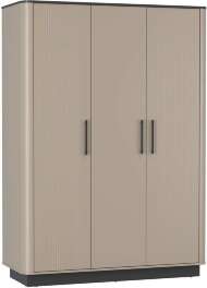 Фиделия шкаф для одежды 76.09 серый камень / мрамор черный Фиделия шкаф для одежды 76.09 серый камень / мрамор черный