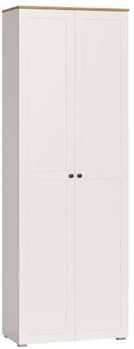 Остин Шкаф 16.307 белый/дуб золотой