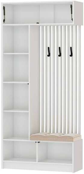 Прихожая Руэлла. Комплект 3, Белый