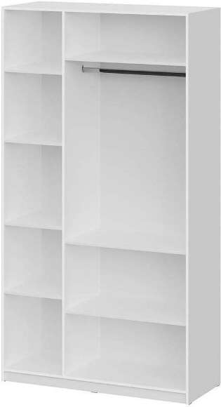 ШК 5 шкаф 1200 + полки 1 комплект / Белый