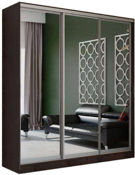 Шкаф-купе Тринити-8 венге
