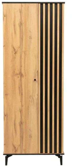 Шкаф для одежды Либерти 51.01 (опора h150) Дуб вотан/Черный Шкаф для одежды Либерти 51.01 (опора h150) Дуб вотан/Черный