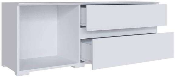 Тумба ТВ малая Плейона (ТЭКС) Белый