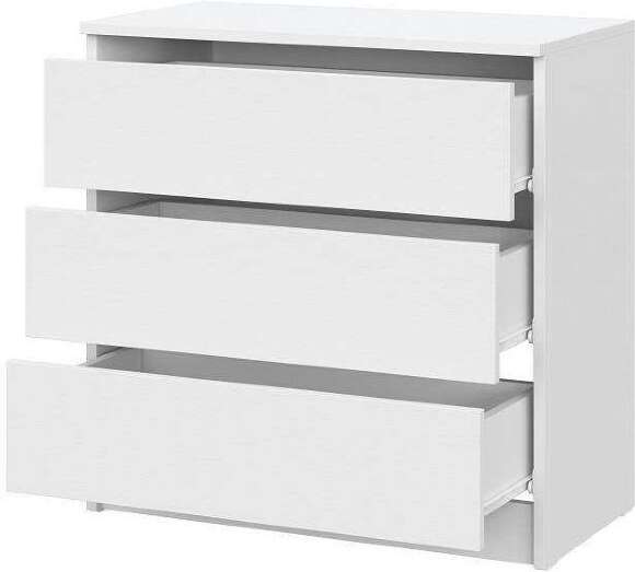 Комод КМ2, Белый текстурный Комод КМ2, Белый текстурный