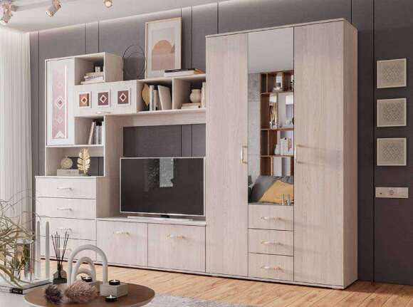 Центральная секция Белла (БТС) Ясень белый Центральная секция Белла (БТС) Ясень белый