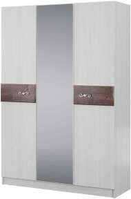 Шкаф трехдверный Мадлен (ТЭКС) Ясень Анкор светлый