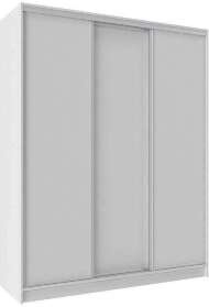 Шкаф-купе трехдверный 1800 Домашний Белый