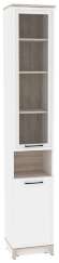Шкаф-пенал для книг Аурелио 9 (Глазов) Белый