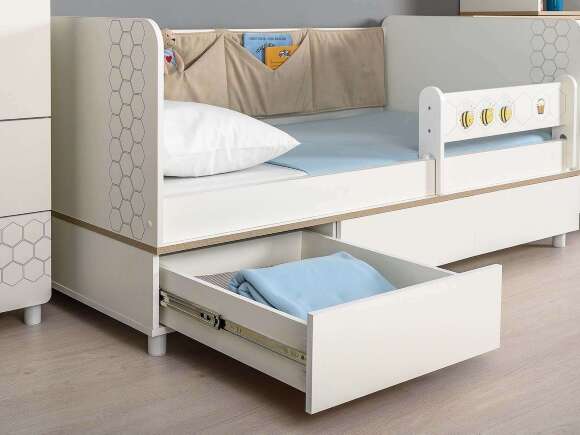 Детская Эйп 3 Белый/Дуб белый