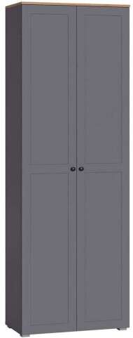 Остин Шкаф 16.307 графит/дуб золотой