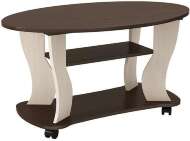 Стол журнальный Сатурн-М05, Венге, Вудлайн Кремовый