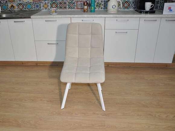 Стул ХИТ-2 / белый / бежевый