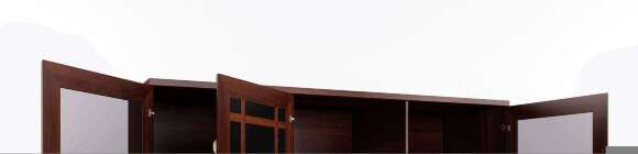 Шкаф навесной Глазов-мебель Sherlock 4 (Орех Шоколадный) Шкаф навесной Глазов-мебель Sherlock 4 (Орех Шоколадный)