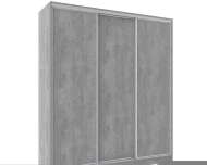 Шкаф-купе трехдверный 2000 Домашний Atelier светлый