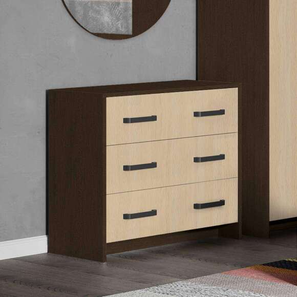 Спальня Соня венге, дуб молочный. Комплект 1