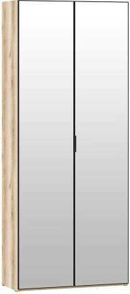 200.03 шкаф для одежды (зеркало) Арден Дуб Делано / черный 200.03 шкаф для одежды (зеркало) Арден Дуб Делано / черный