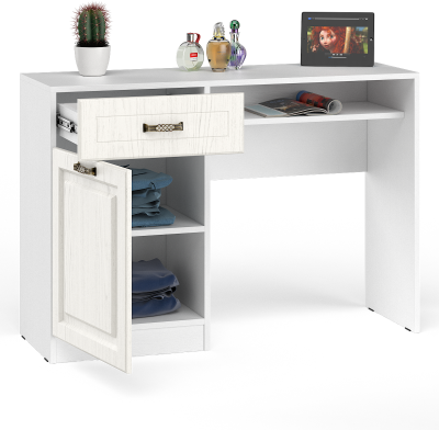 Спальня Ливерпуль вар.12 Белый/Ясень ваниль