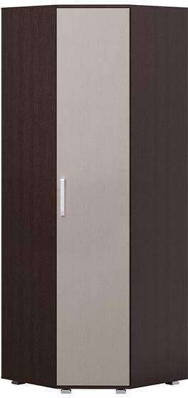 Шкаф Белла угловой дуб беленый / венге