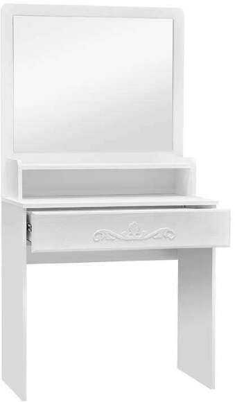 Стол с ящиком и надстройкой Италия ИТ-19 + ИТ-19А белое дерево Стол с ящиком и надстройкой Италия ИТ-19 + ИТ-19А белое дерево