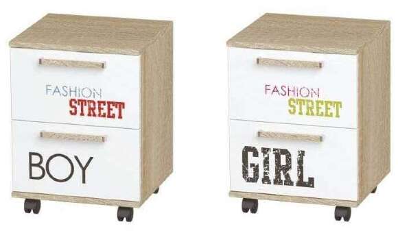 Тумба выкатная для девочек Сенди ТБ-07 БТС STREET GIRL Тумба выкатная для девочек Сенди ТБ-07 БТС STREET GIRL