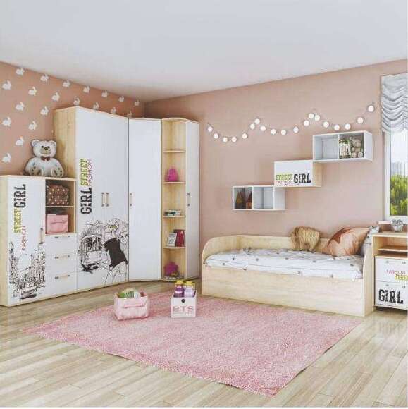 Тумба выкатная для девочек Сенди ТБ-07 БТС STREET GIRL Тумба выкатная для девочек Сенди ТБ-07 БТС STREET GIRL