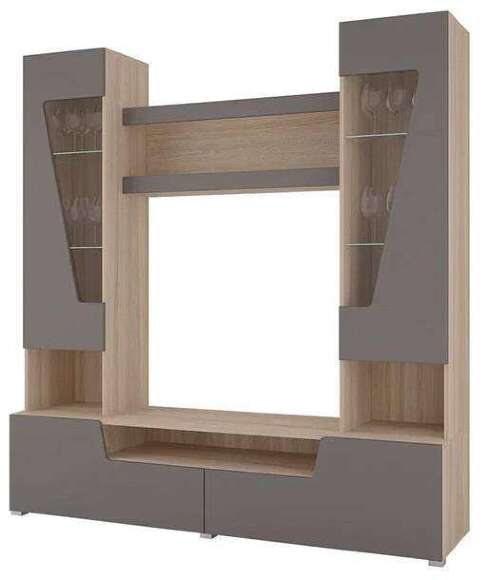 Гостиная Анталия (Горизонт) Графит