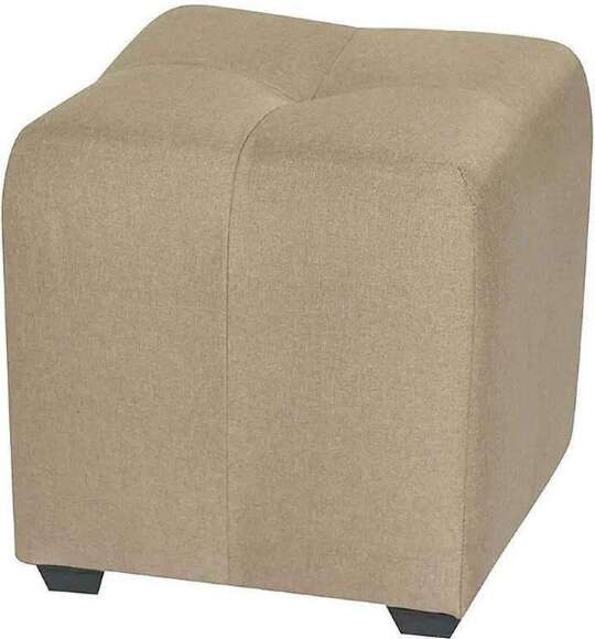 Пуф Николь Бежевый рогожка