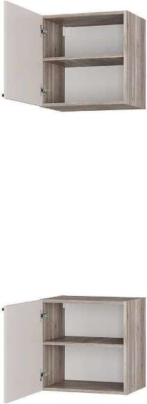 Шкаф навесной Урбан ШКН-06, Дуб смоки, Кашемир