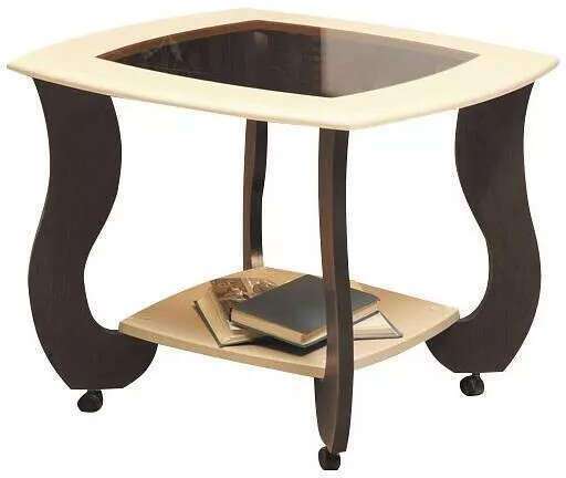 Стол журнальный Сатурн - М01 венге/клен