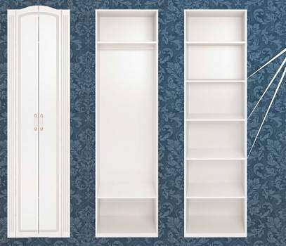 Полки 18 (3 шт) к Шкафу для одежды 16 «Виктория» Полки 18 (3 шт) к Шкафу для одежды 16 «Виктория»