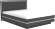 Кровать с основанием 1800 Анона, антрацит