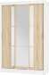 Шкаф-купе Денвер ШКК-03, белый/сонома