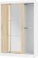 Шкаф-купе Денвер ШКК-03, белый/сонома