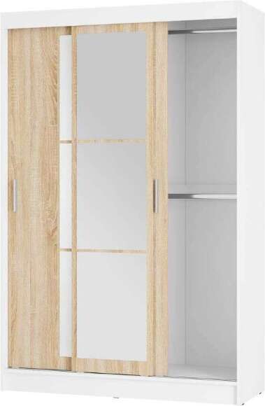 Шкаф-купе Денвер ШКК-03, белый/сонома