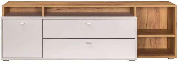 Бэль Тумба 10.92 Дуб Золотой / Белый