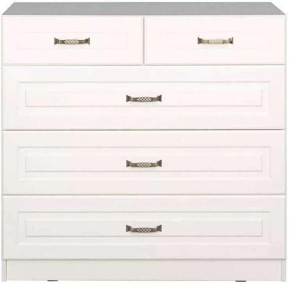 Ливерпуль Комод 10.103.01 Белый/Ясень ваниль