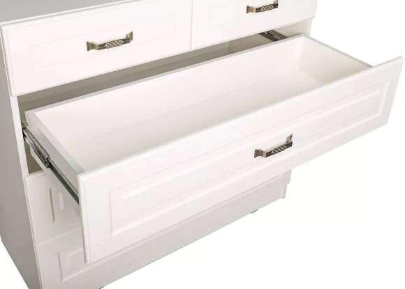 Ливерпуль Комод 10.103.01 Белый/Ясень ваниль