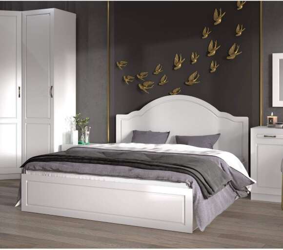 Кровать с настилом ЛДСП Апполия 140х200 Кровать с настилом ЛДСП Апполия 140х200