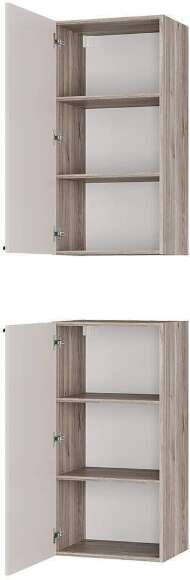 Шкаф навесной Урбан ШКН-07, Дуб смоки, Кашемир