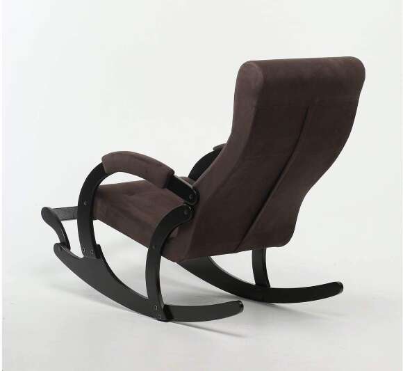 Кресло-качалка Марсель Черный / Кофе