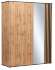 Шкаф для одежды Либерти 51.15 (опора h20) Дуб вотан/Черный