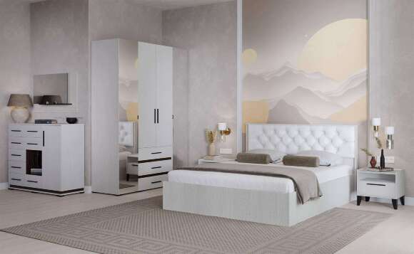 Тумба прикроватная Модена МТ-20 (Домани) Ясень Анкор светлый Тумба прикроватная Модена МТ-20 (Домани) Ясень Анкор светлый